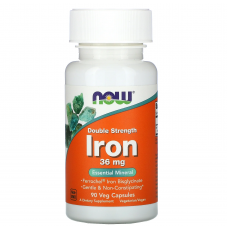 Iron 36 мг (NOW) 