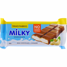 Шоколад с молочно-ореховой пастой (SNAQ FABRIQ )